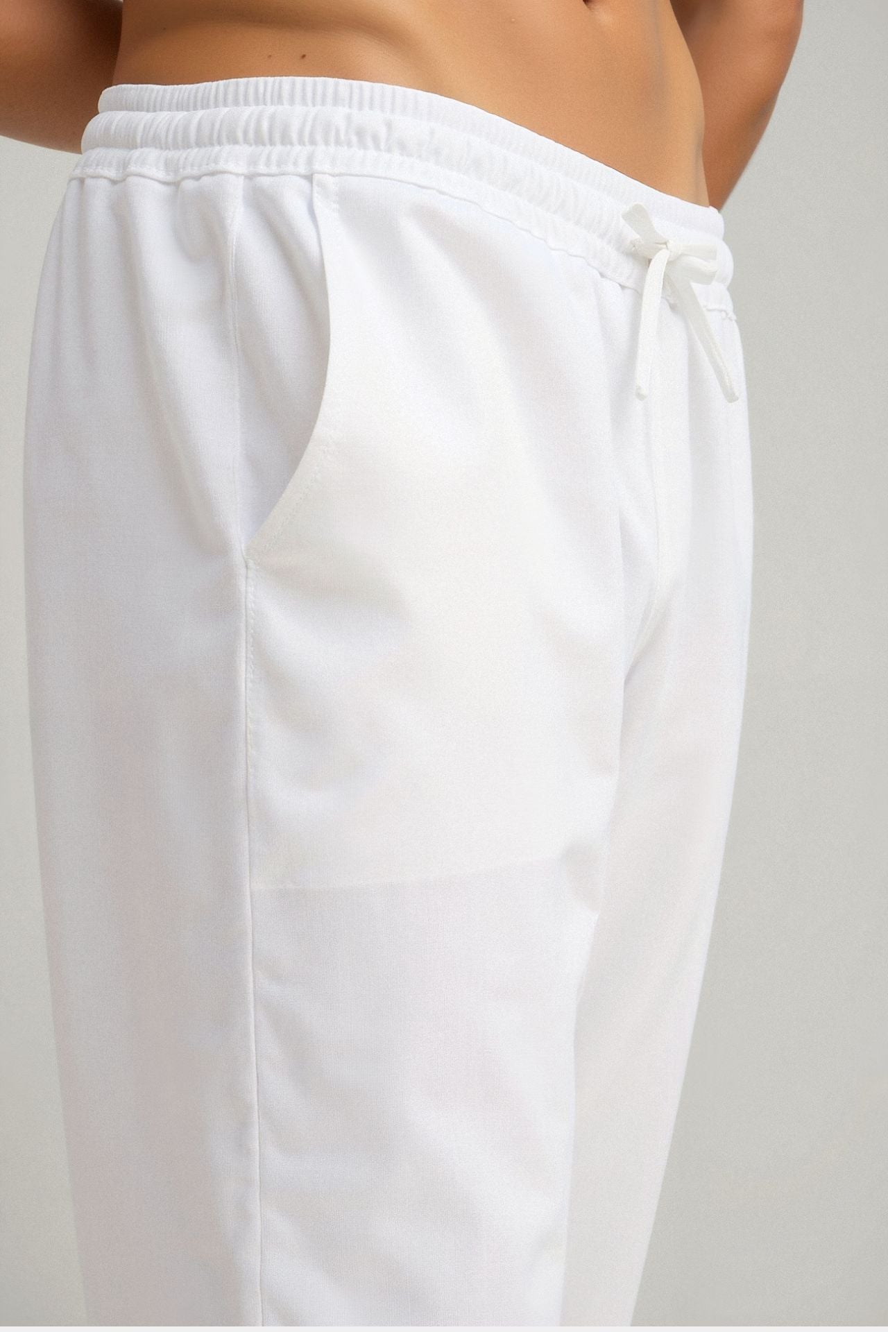 LINEA Cotton & Linen Blend Drawstring Pants