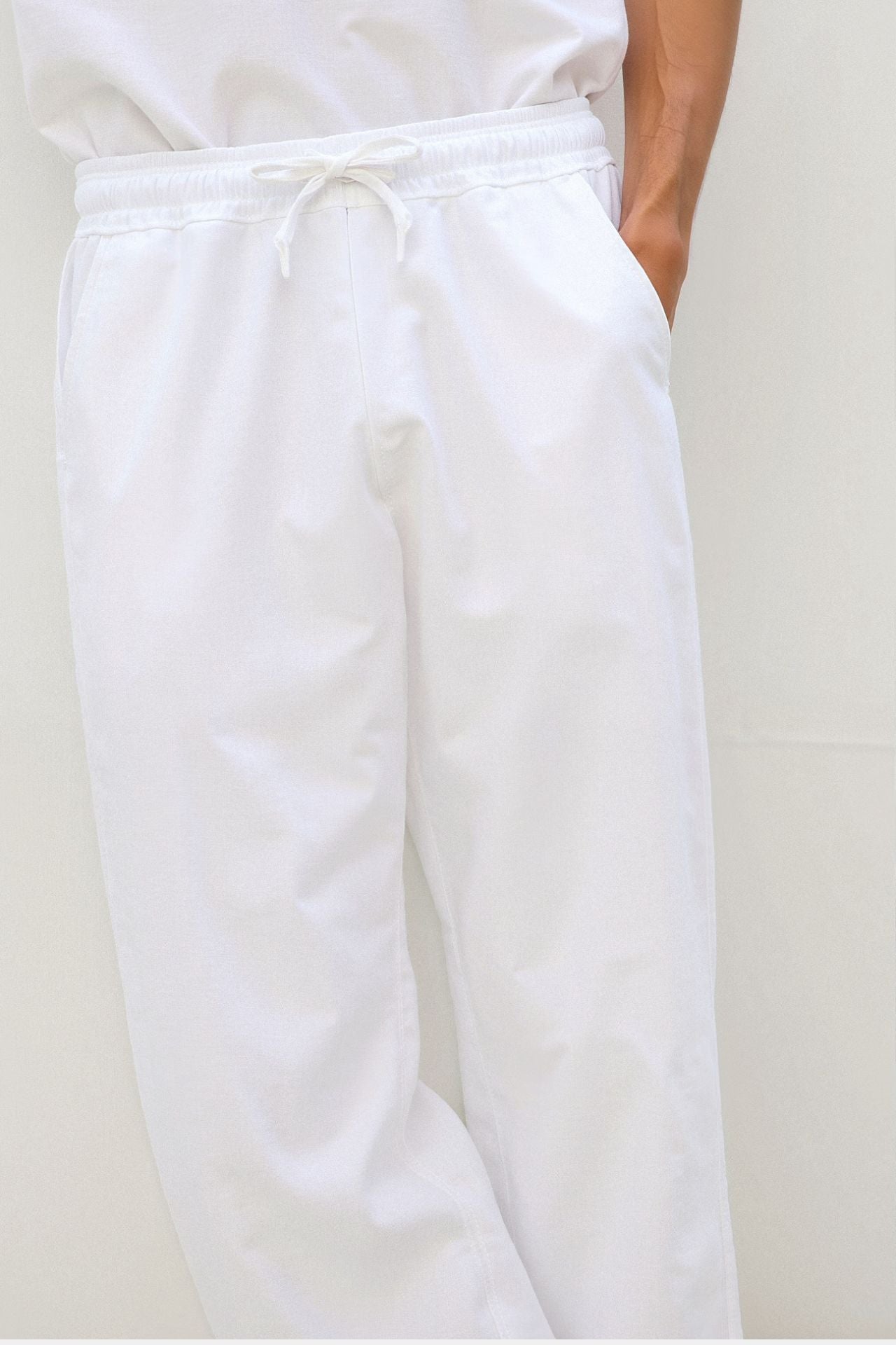 LINEA Cotton & Linen Blend Drawstring Pants