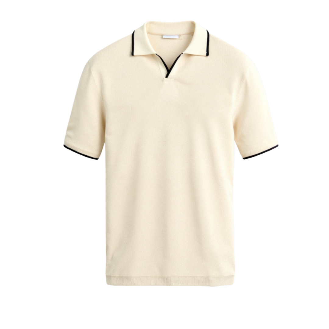 LINEA Contrast Slim Fitted Polo