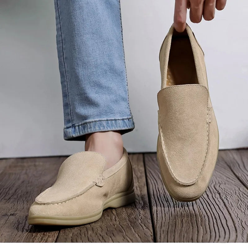 LINEA PREMIUM Suede Loafers