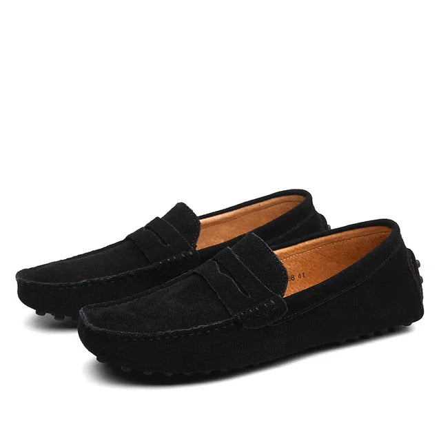 LINEA Suede Marina Loafers