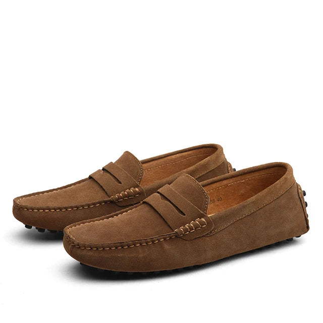 LINEA Suede Marina Loafers