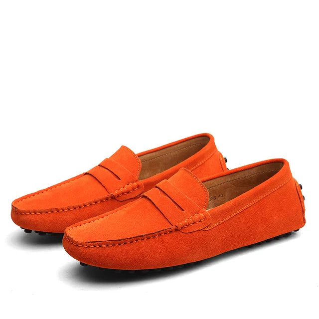 LINEA Suede Marina Loafers